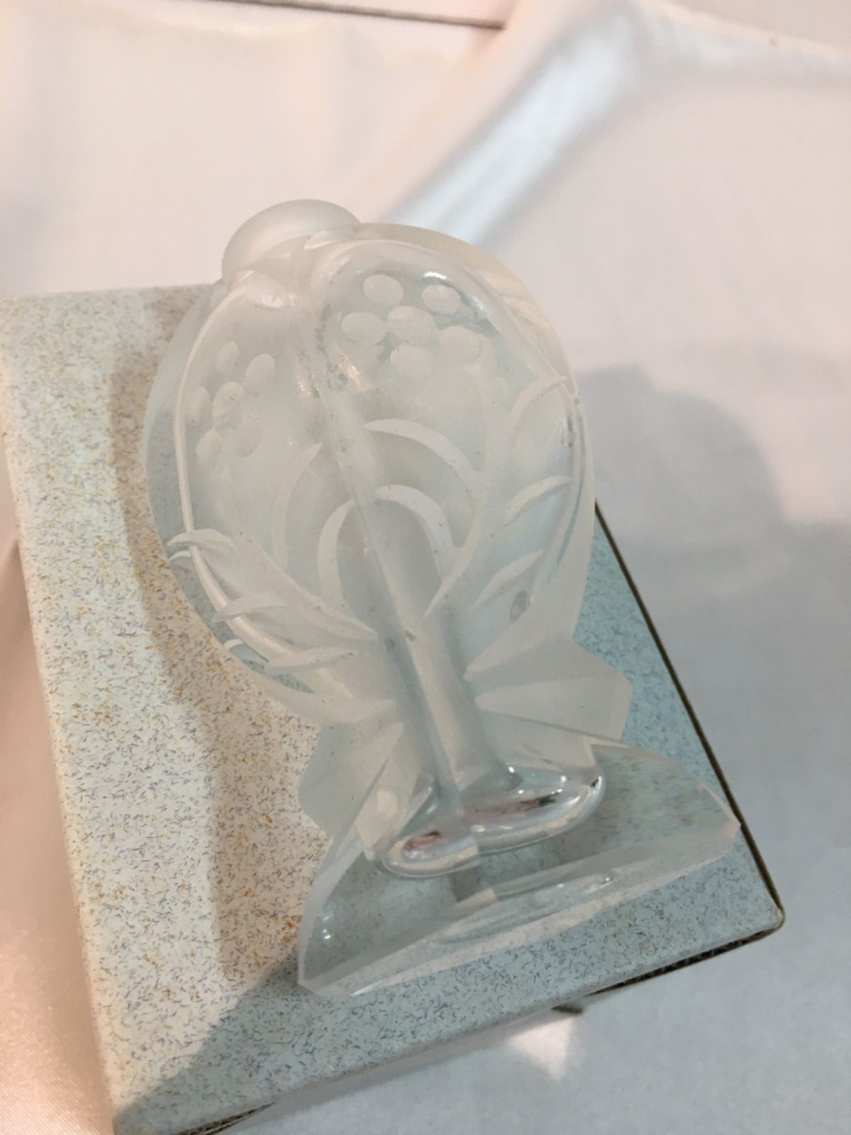 美品】HIROTA GLASS/ 広田硝子 BYRON バイロン パフュームボトル 香水 