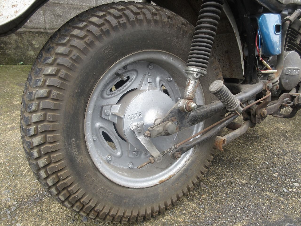 バンバン125 リアドラムブレーキ/トルクロッドセット バイク部品 