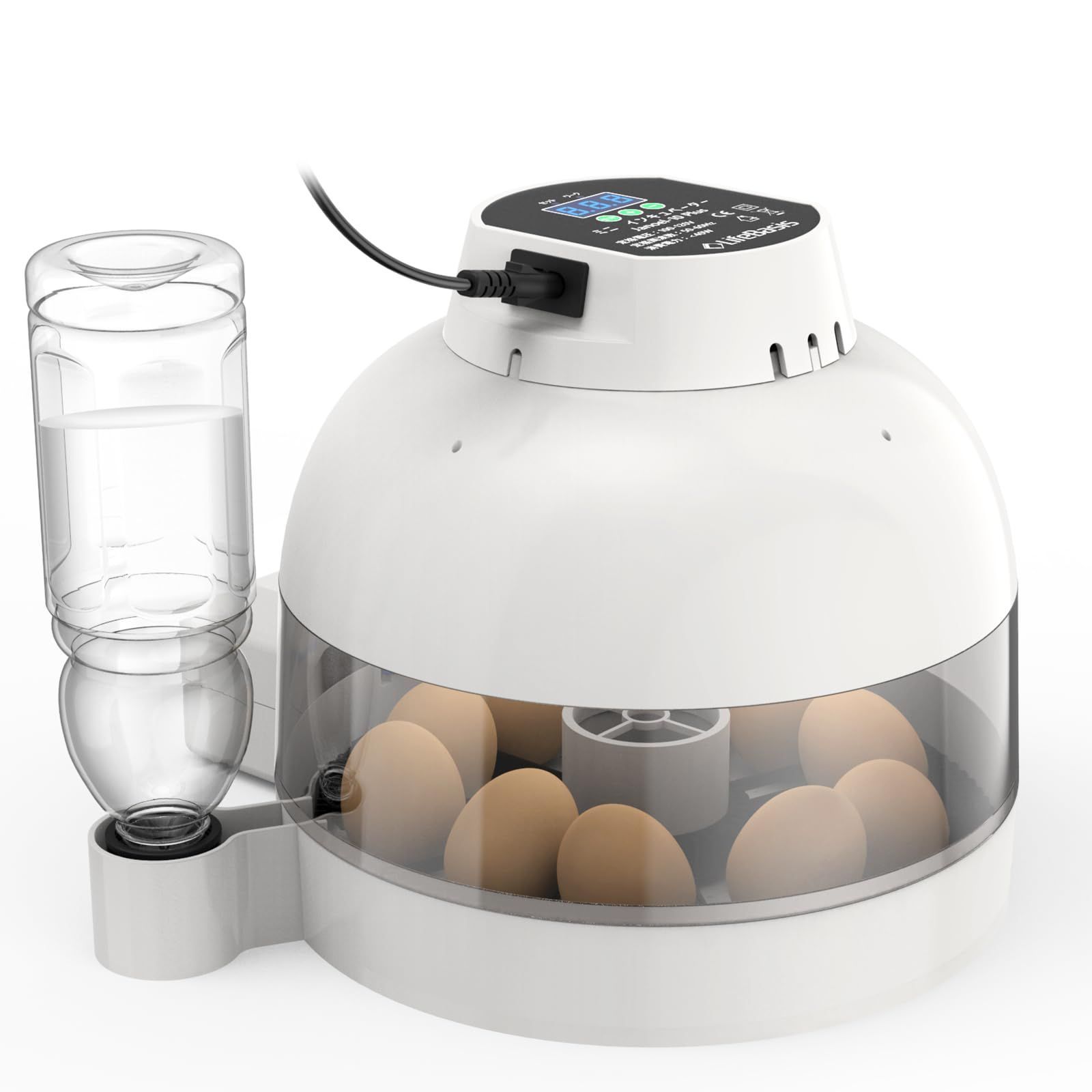 孵化器 ゲージ 10個入卵_なし LifeBasis自動孵卵器