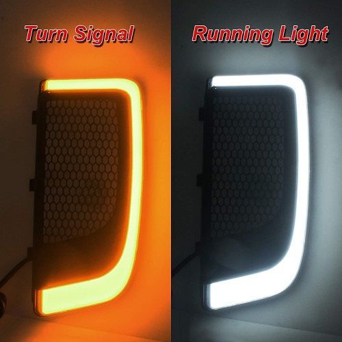 ハーレー ツーリング 2014〜 ロワーフェアリンググリル LED