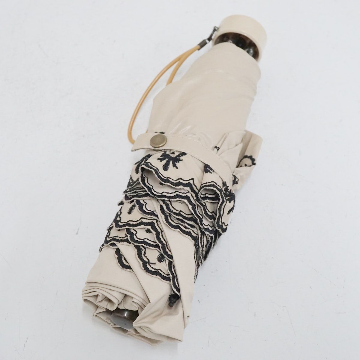 晴雨兼用日傘 LULU GUINNESS ルルギネス USED美品 かわいい 刺繍