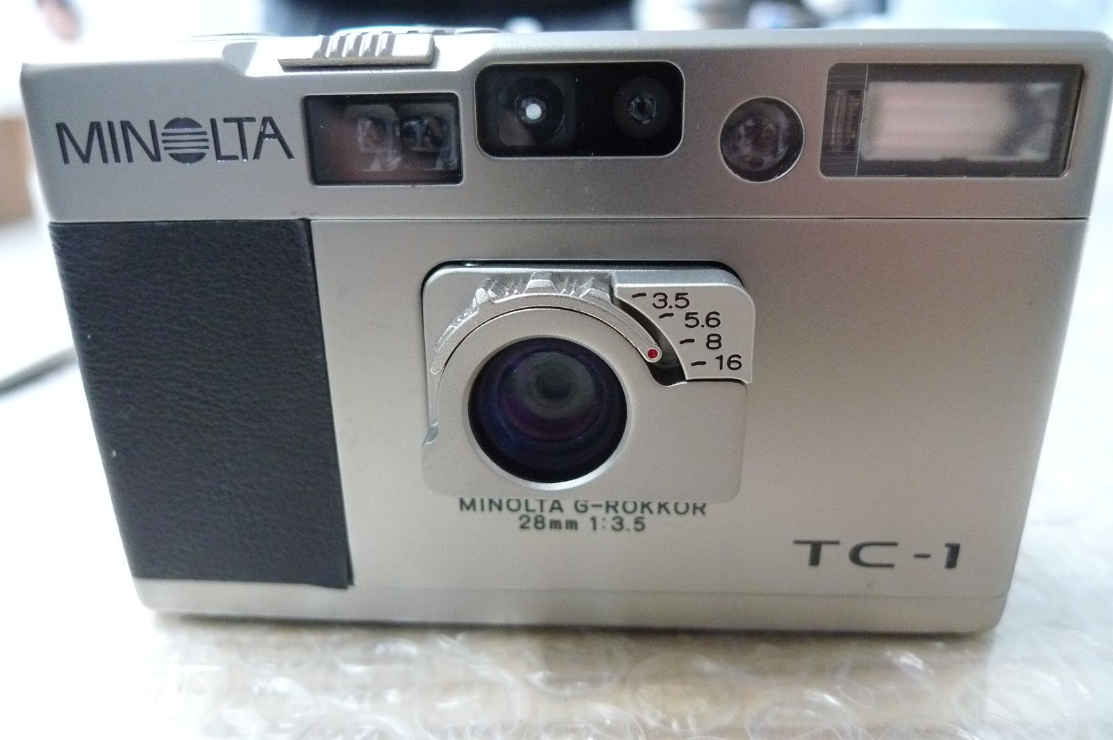 MINOLTA ミノルタ TC-1 G-ROKKOR 28mm 1:3.5 コンパクトフィルム
