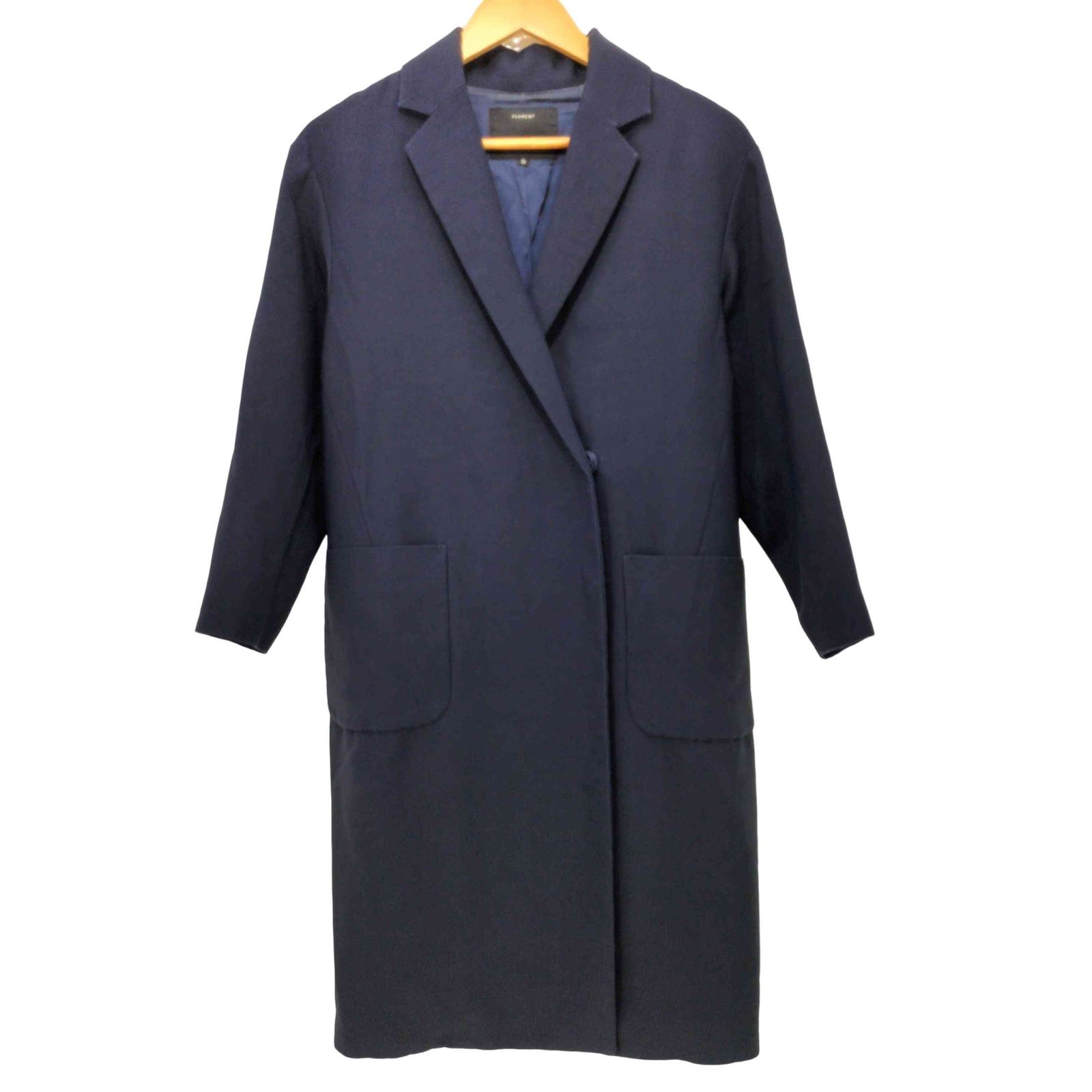 FLORENT チェック ロングコート FLORENT チェック ロングコート