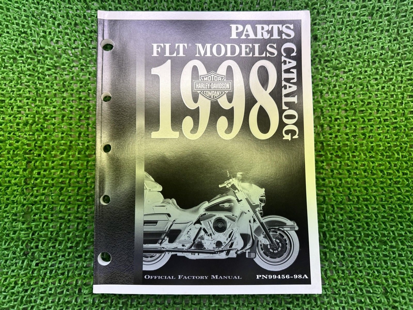 FLT パーツリスト 英語版 ハーレー 正規 バイク 整備書 1998年FLTモデル ツーリング パーツカタログ 車検 パーツカタログ 整備書 wP