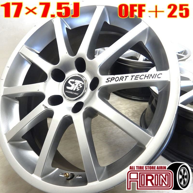 中古 17インチ アルミ SPORT TECHNIC スポーツテクニック 4本セット 5 