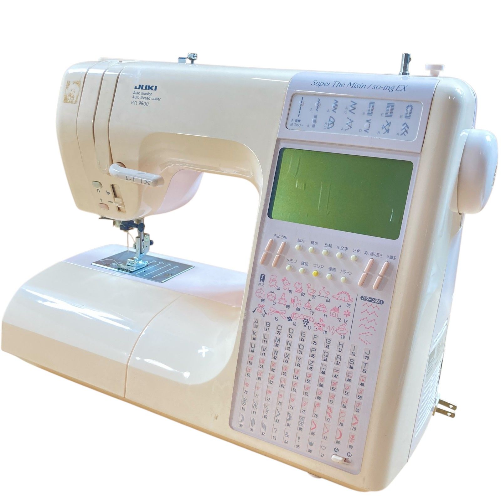 JUKI コンピュータミシン PROBE HZL-T400 自動糸切り ❤使用少美 JUKI コンピュータミシン PROBE HZL-T400 自動糸切り ❤使用少美