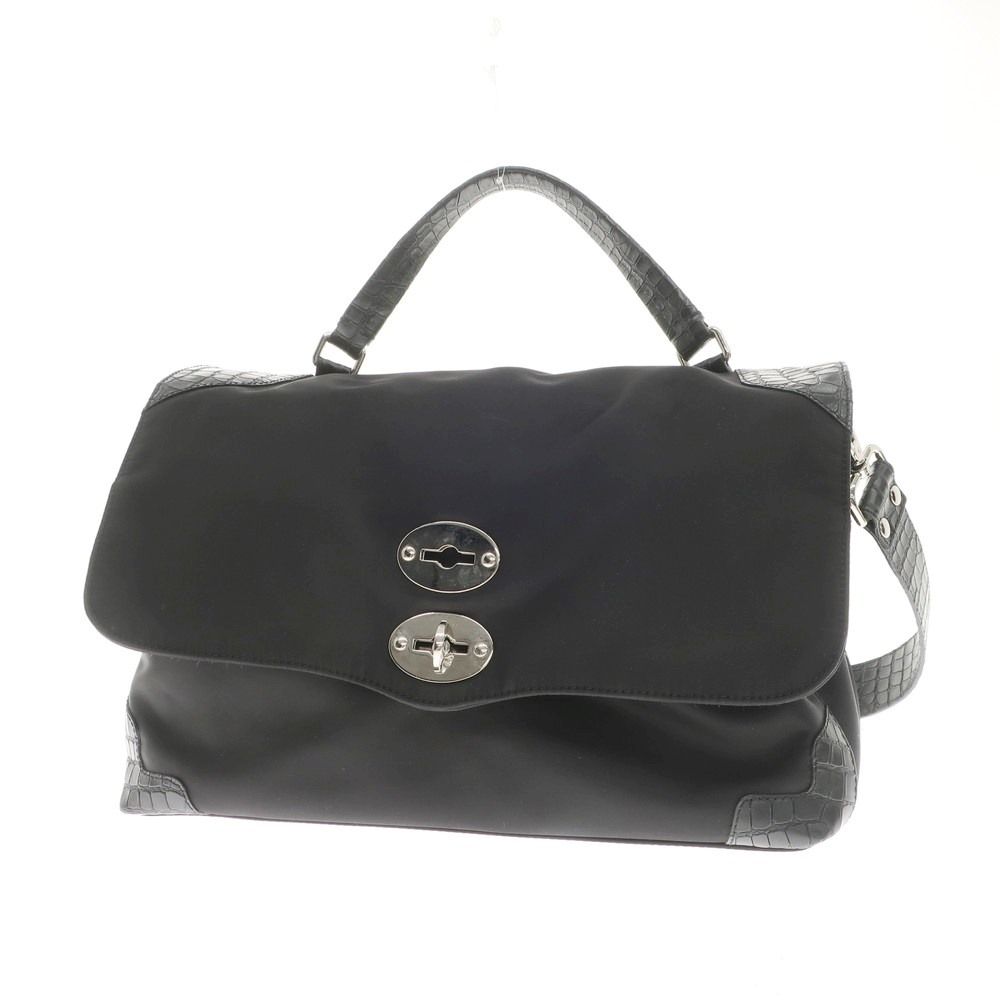 中古】ザネラート ZANELLATO ポスティーナ ナイロン ショルダー