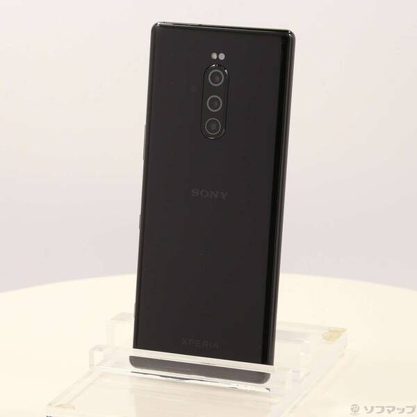 中古品〕 Xperia 1 Professional Edition 128GB ブラック J9150