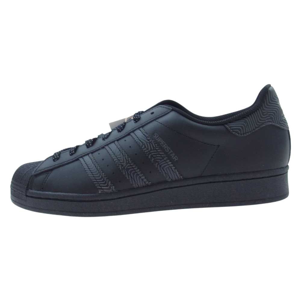 adidas アディダス スニーカー H00200 SUPERSTAR CORE BLACK スーパースター コア ブラック スニーカー ブラック系  28.5cm【中古】 - メルカリ