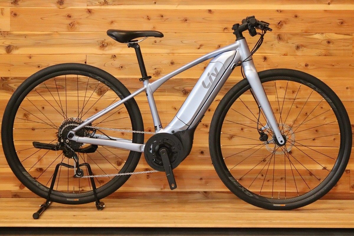 ジャイアント GIANT リヴ LIV エスケープ ESCAPE RW E 2025モデル XXSサイズ シマノ アルタス M2010 MIX 9S アルミ E-BIKE クロスバイク 広島店