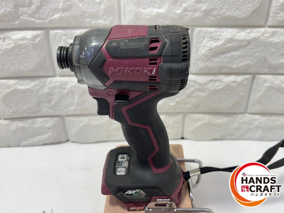 ▽ ハイコーキ WH36DC コードレスインパクトドライバ 36V 本体のみ