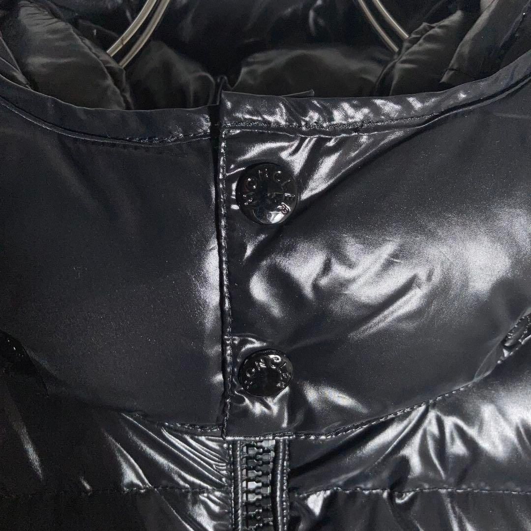 極美品/サイズ7】MONCLER ダウンジャケット MAYA 光沢 黒 - メルカリ