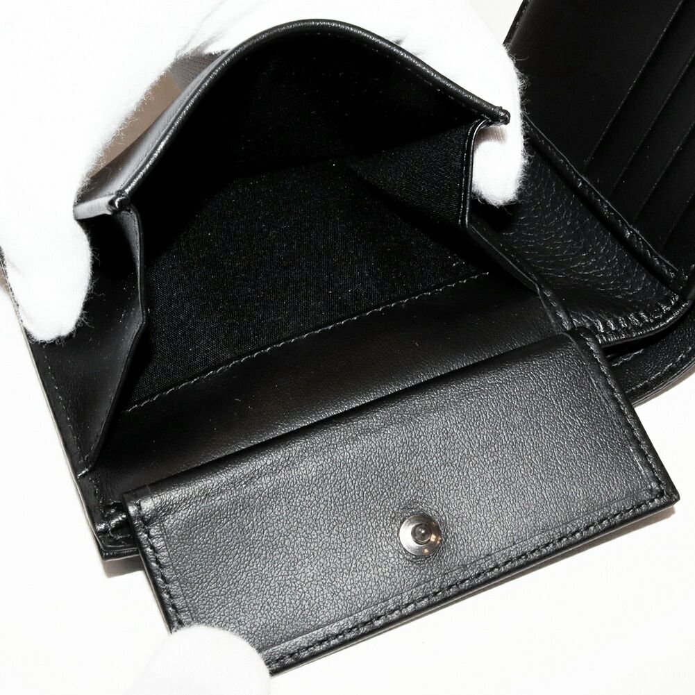 【美品】Dior二つ折り財布　黒 楽天市場】【新品】 ディオール 二つ折り財布 カロ ダリア