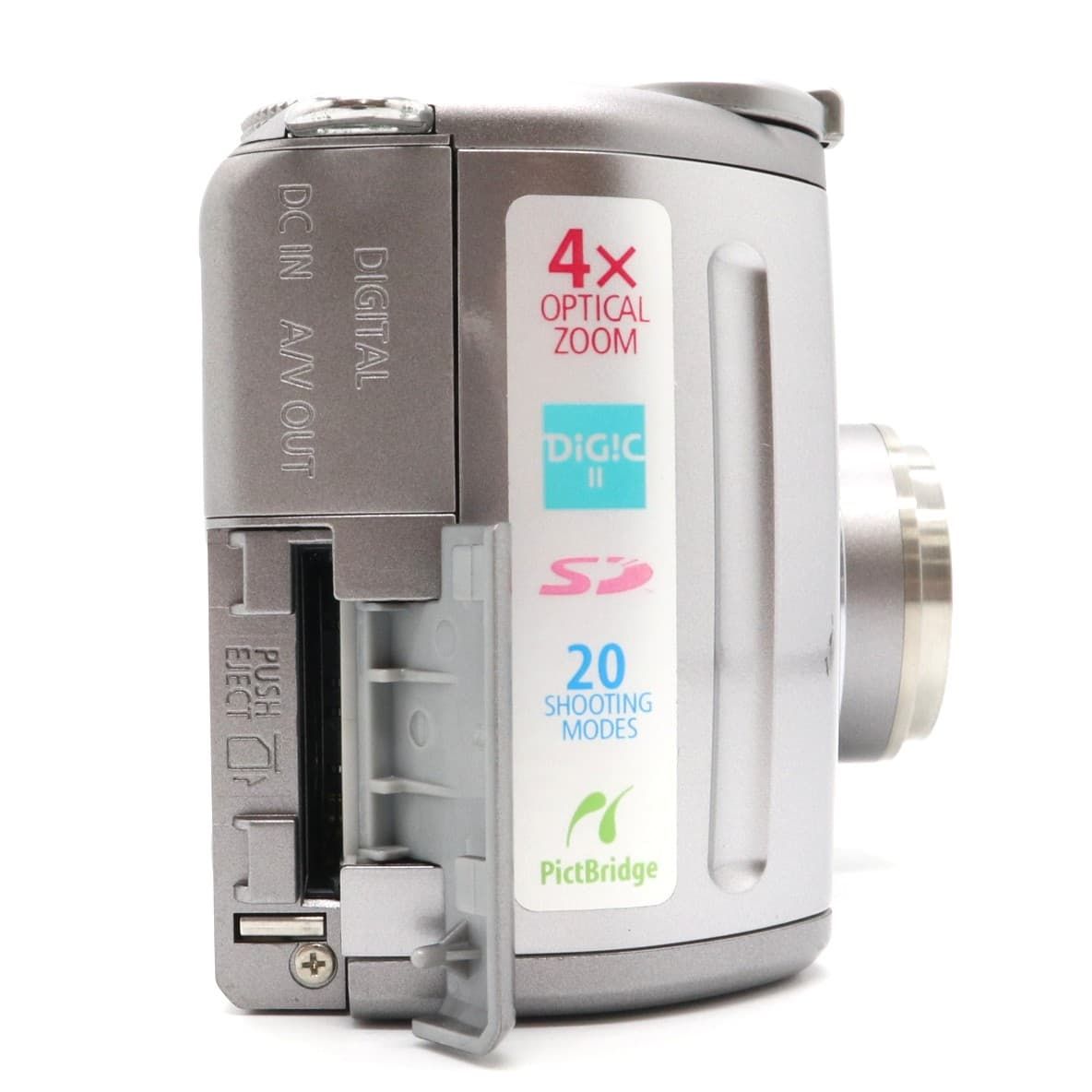 美品》 CANON PowerShot A620 シルバー コンパクトデジタルカメラ  