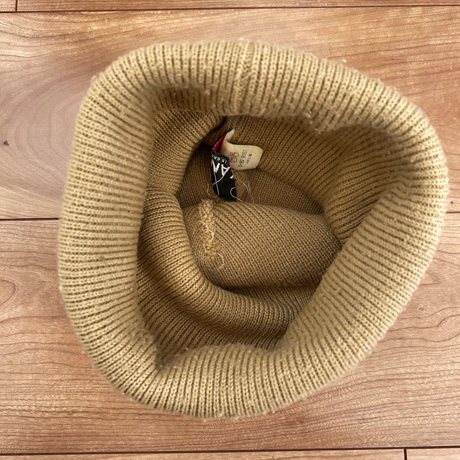 イギリス製(^w^)b KANGOL カンゴール ニット帽 ビーニー 80s 90s 