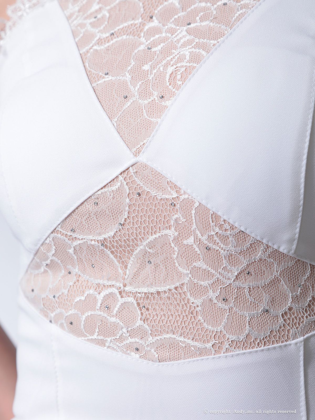 アンディ ビジューリボン