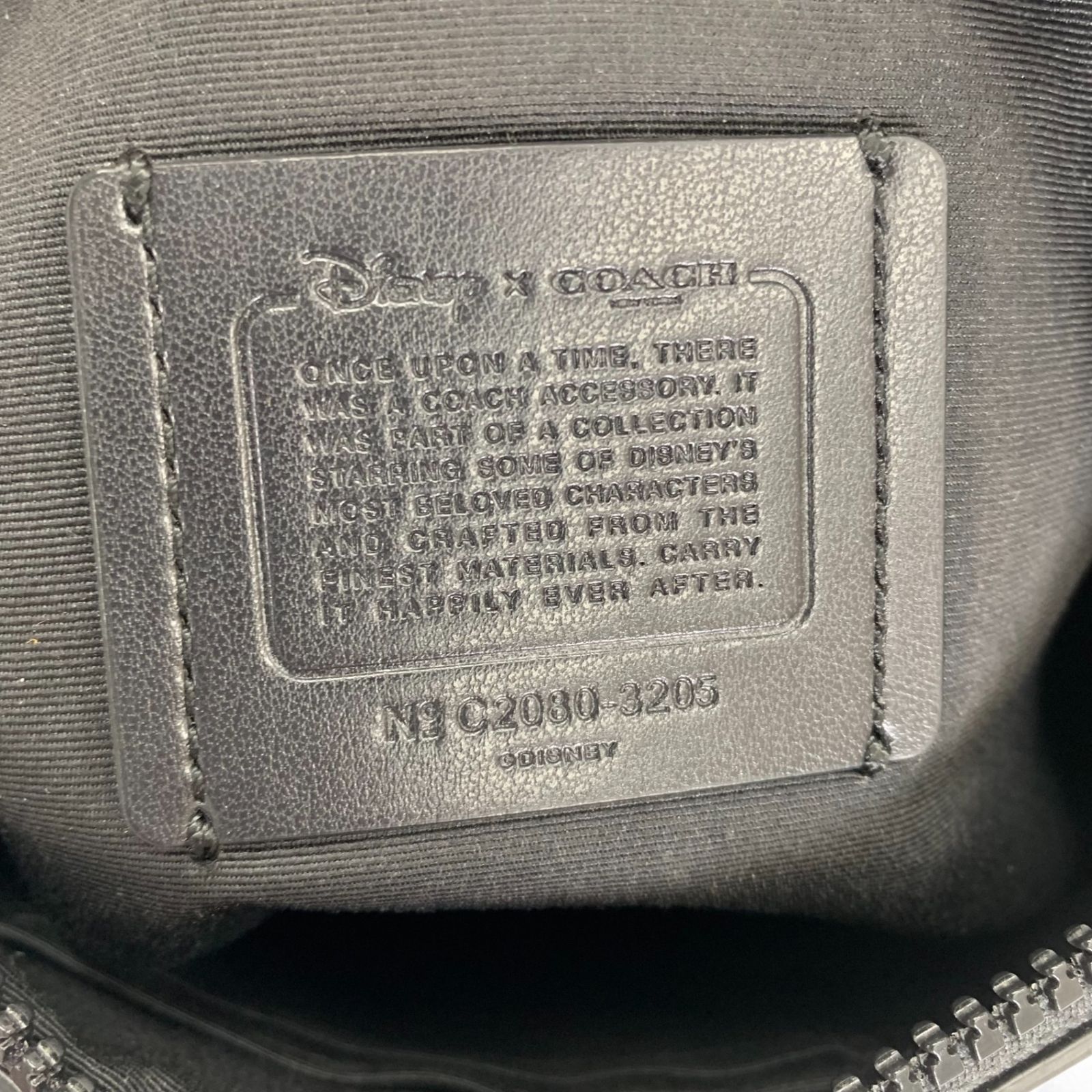 COACH コーチ x ディズニー ミッキーマウス クラッチバッグ C2080-3205 