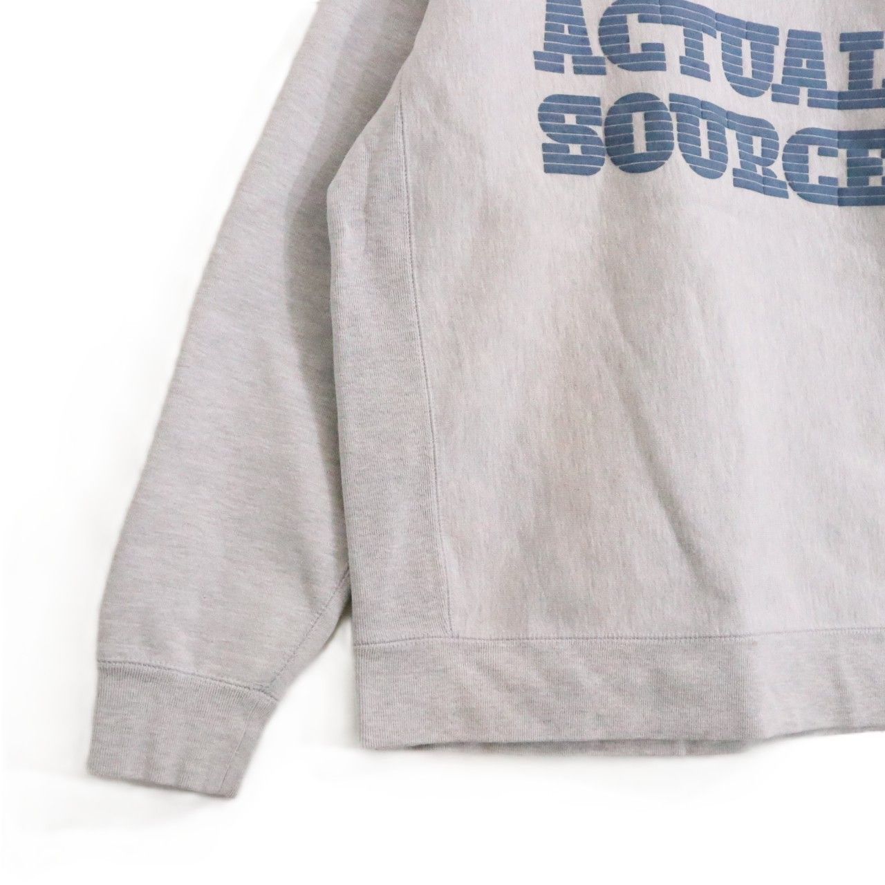 アクチュアルソース　スウェット ACTUAL SOURCE（アクチュアルソース）の「ACTUAL SOURCE × BEAMS