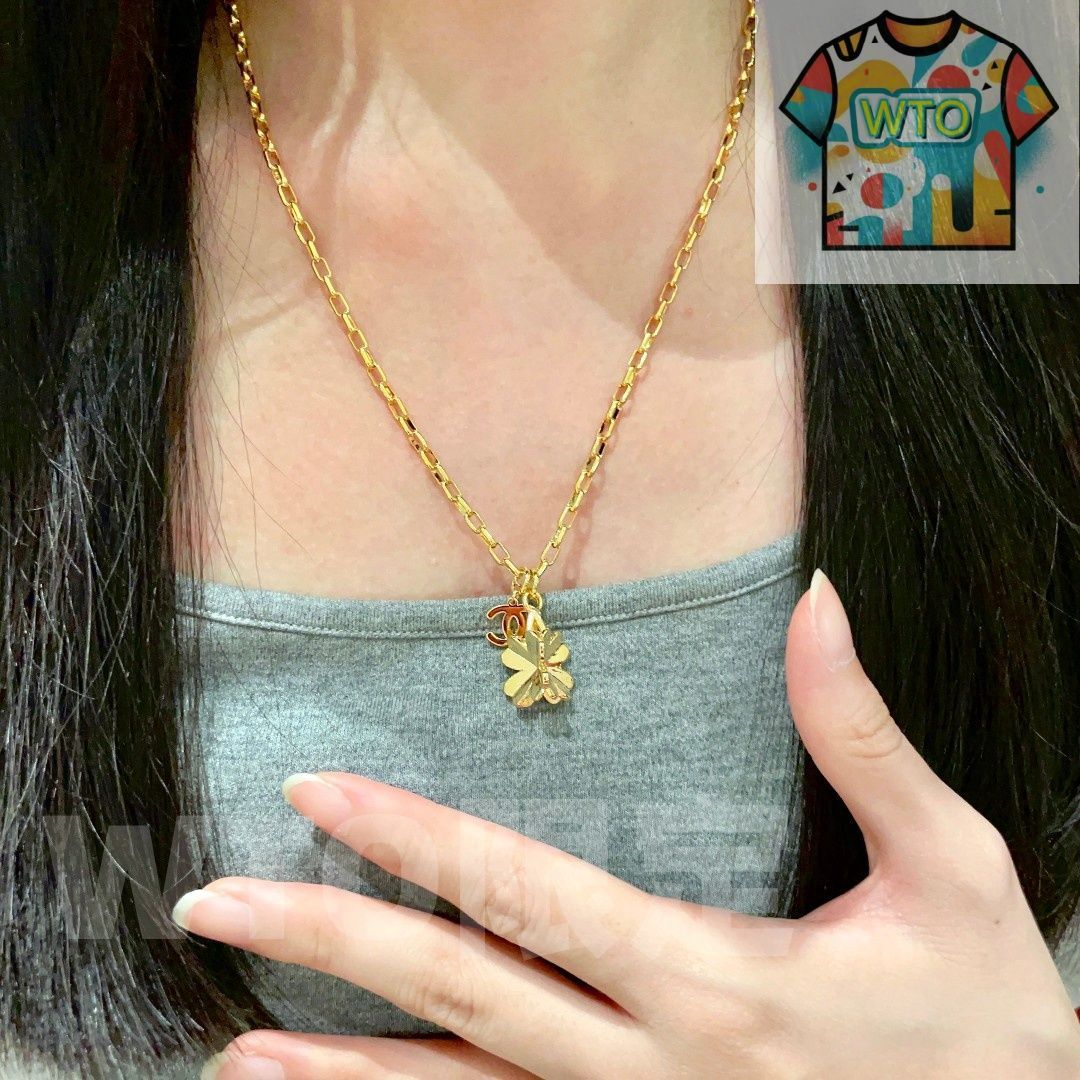 今日特価】Chanel ヴィンテージ アルファベットネックレス 送料