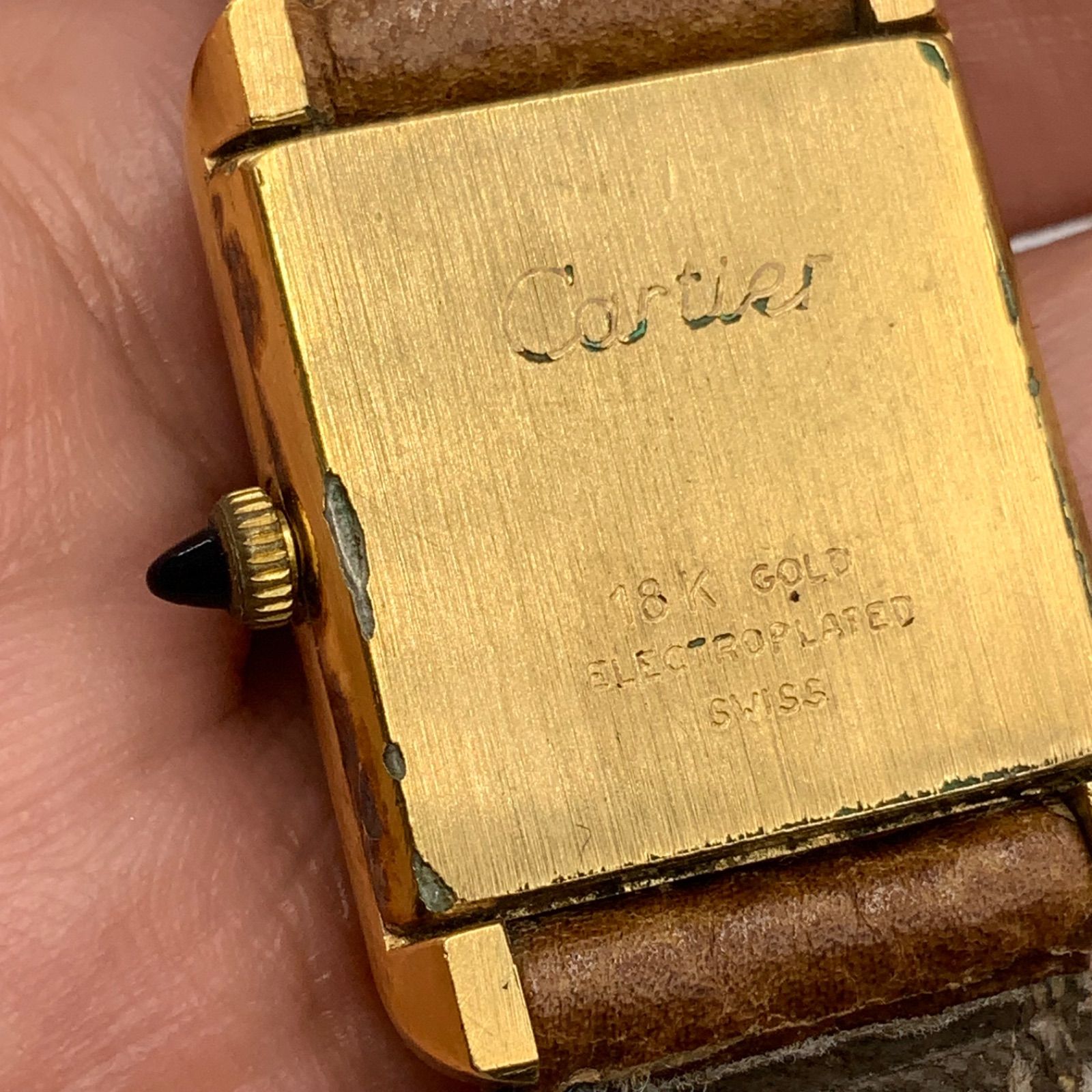 カルティエ プレマストタンク アンティーク 70年代 18K金張り - メルカリ