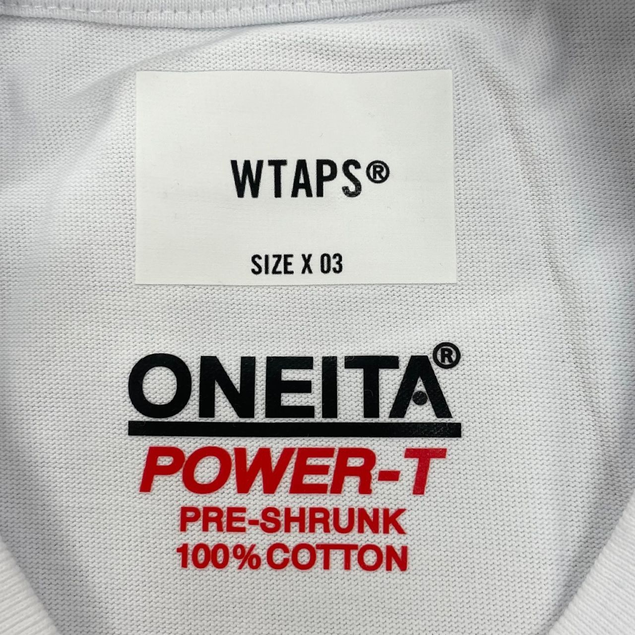 定価14300円 新品 WTAPS 22AW POWER-T SS Tシャツ 22217OND-CSM01