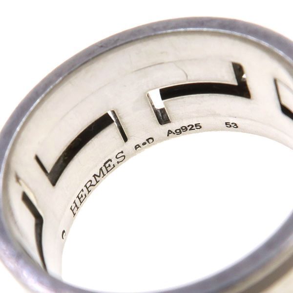 HERMES リング ムーブアッシュ53 エルメス ムーブアッシュリング53 925/7.7g【Bランク】【中古