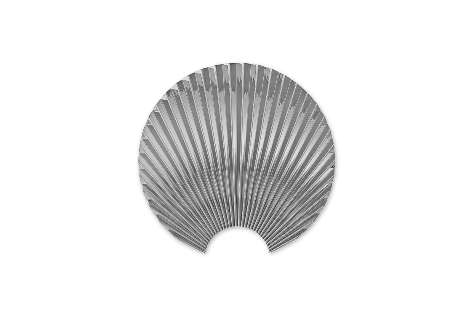 ウォールフック/ウォールデコレーション　CONCHA　XSサイズ　シルバー/107x502390004081