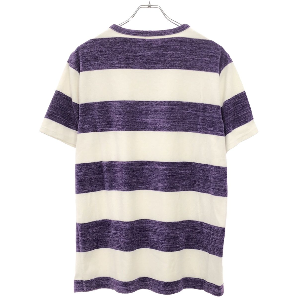 Ron Herman ロンハーマン Spec Border tee パイルボーダーTシャツ 2920900157 パープル ホワイト L - メルカリ