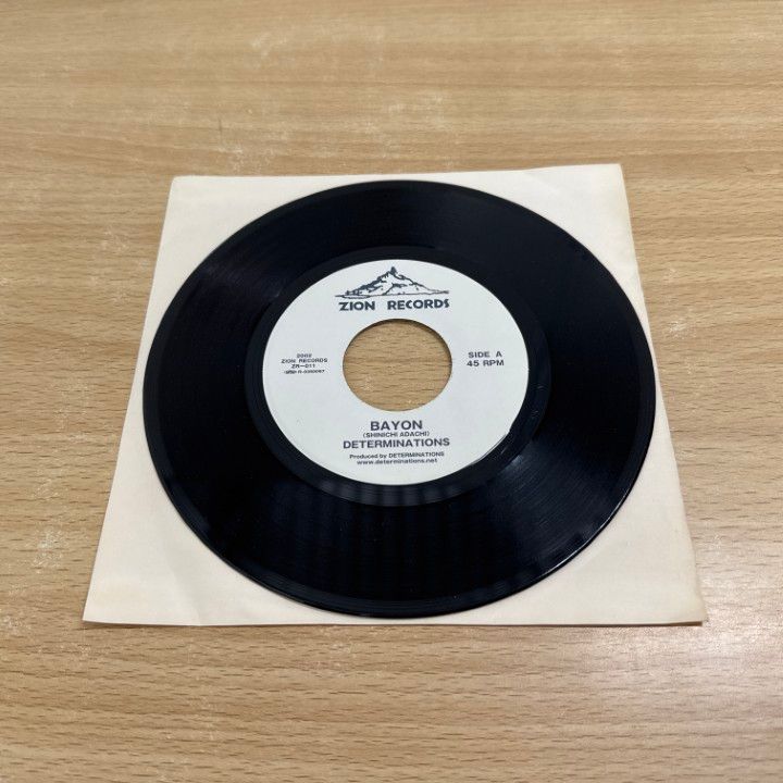DETERMINATIONS / bayon 7inchレコード盤 ○01)【同梱不可】【激レア】Determinations/Bayon/恋の汽車