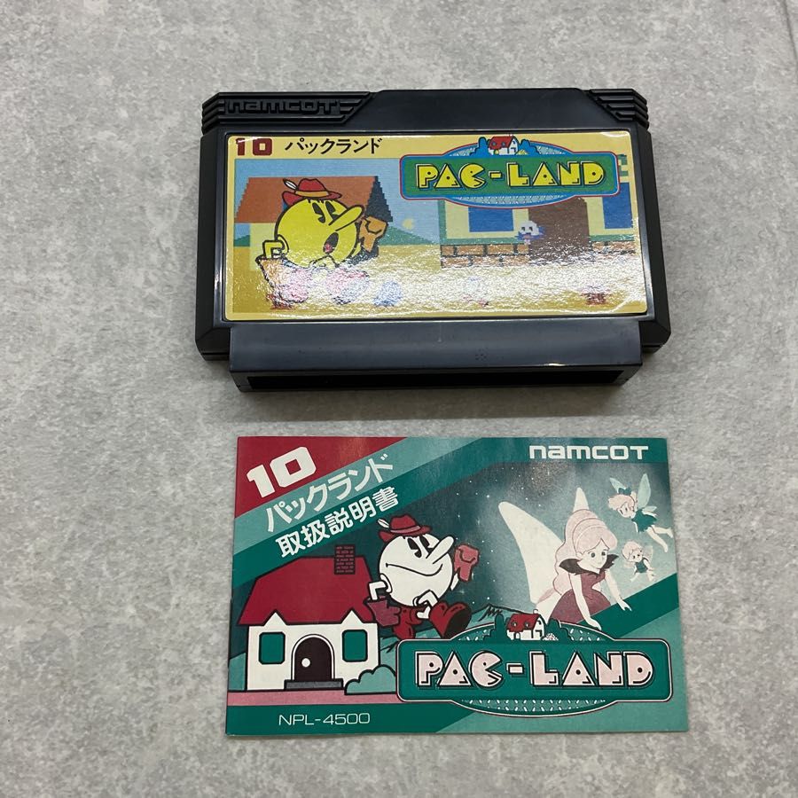 ファミリーコンピューター/ファミコン/FC パックランド PAC-LAND