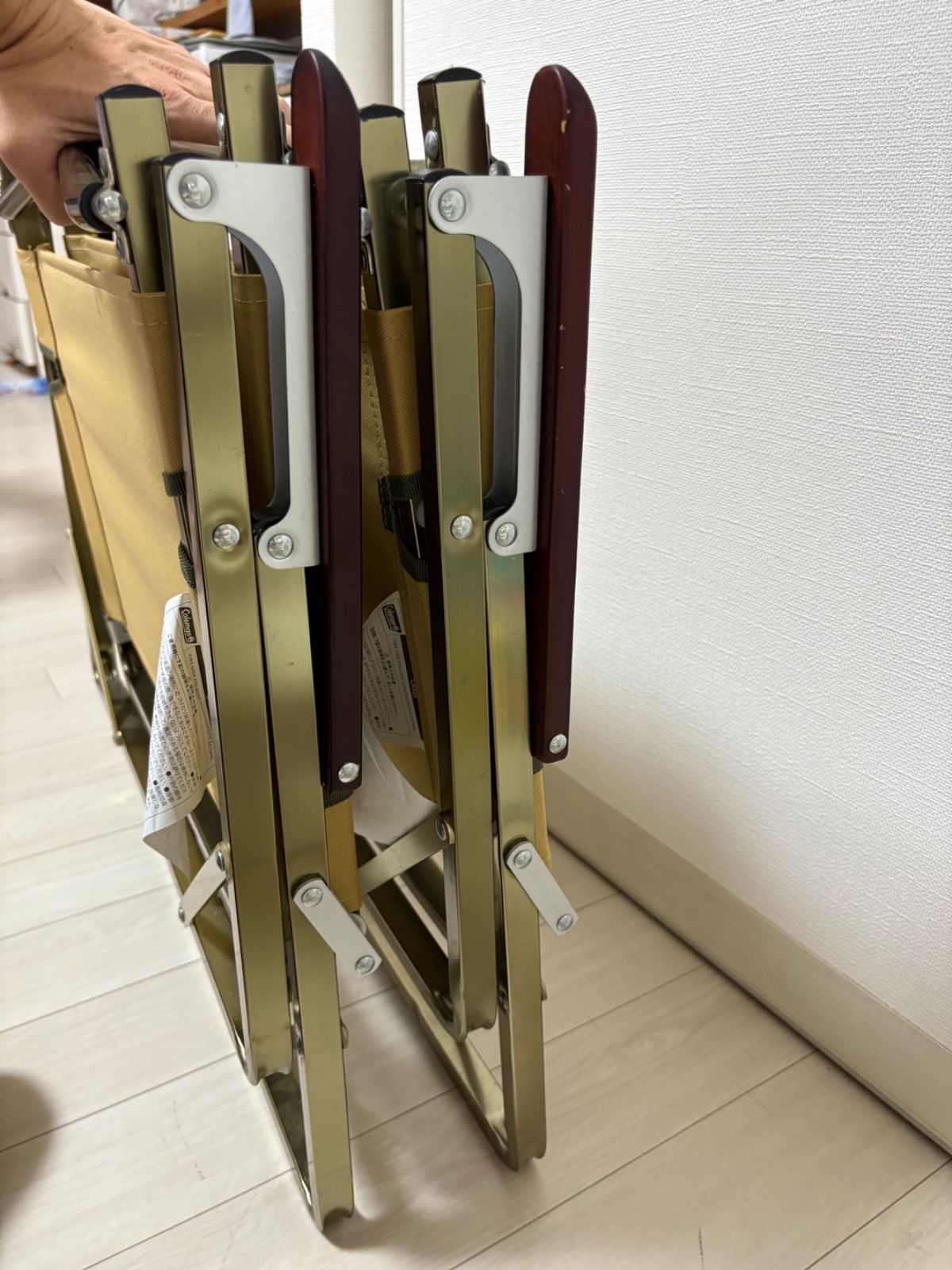 2脚セット】Coleman ファイヤーサイドフォールディングチェア 2