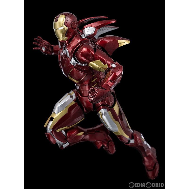 MARVEL - DLX Iron Man Mark 7(DLX アイアンマン・マーク7) Marvel Studios: The Infinity Saga(マーベル・スタジオ: インフィニティ・サーガ) 1/12 完成品 可動フィギュア Marvel Studios: The Infinity SagaDLX Iron Man Mark 7 (Black