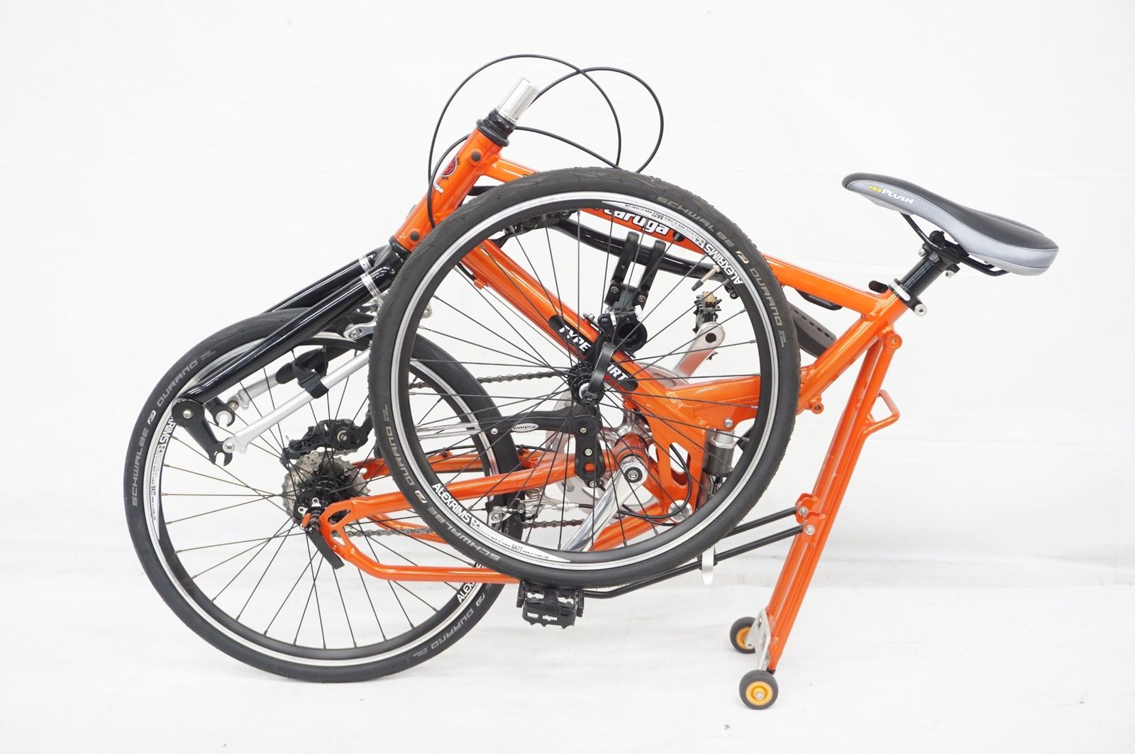 タルタルーガ 20インチ折りたたみ自転車 オレンジ Tartaruga 20th