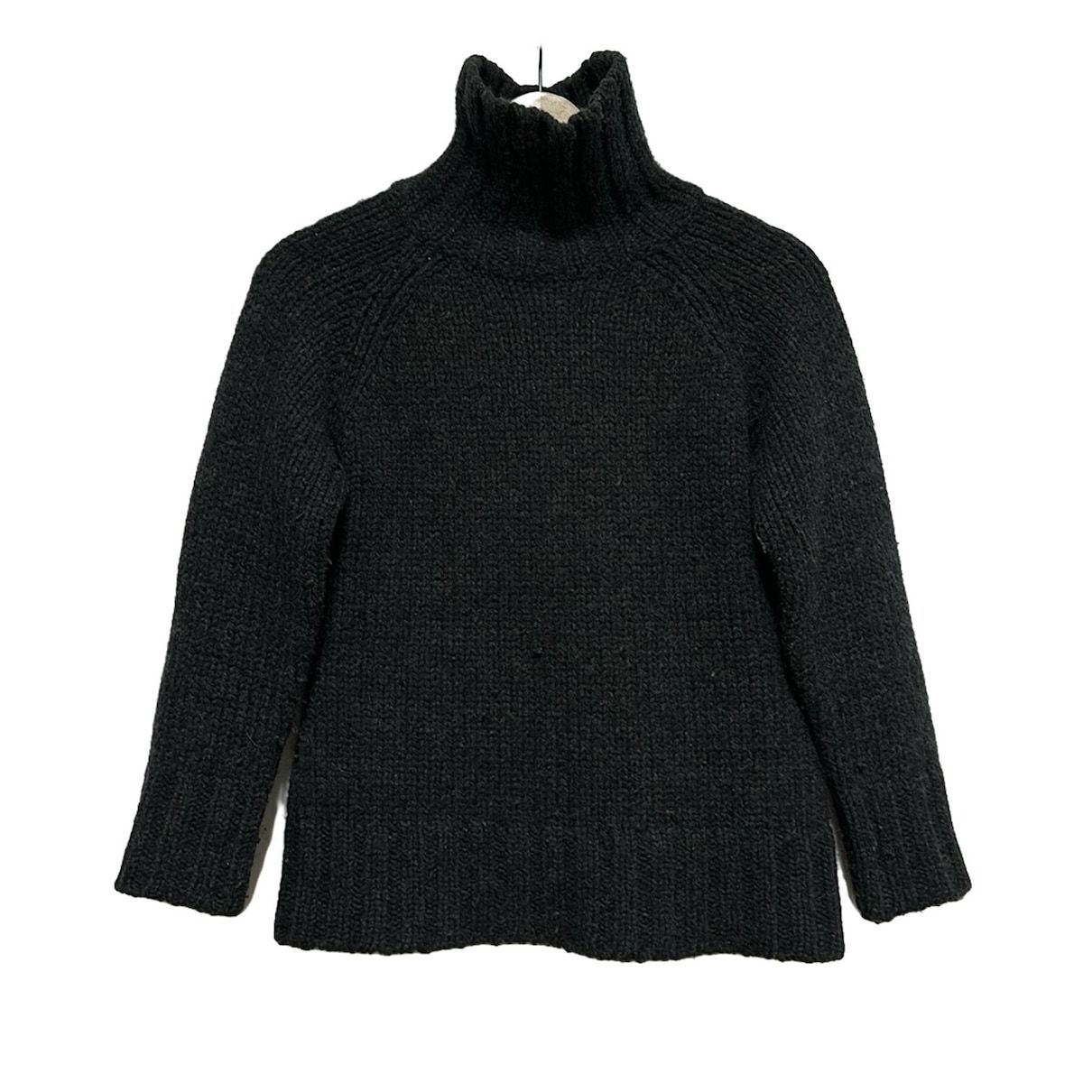 MARC JACOBS マークジェイコブス 長袖セーター サイズ4 S レディース - 黒 タートルネック