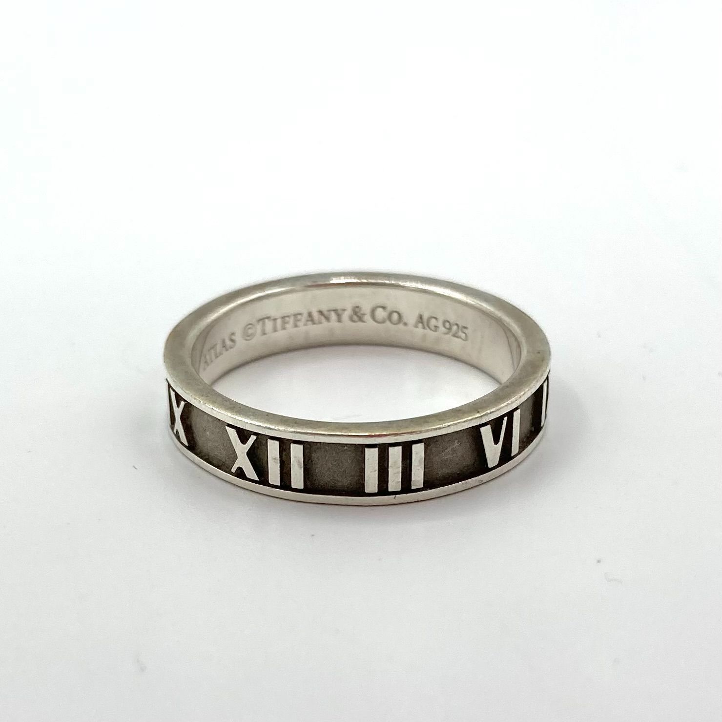 極美品✨ ティファニー リング アトラス AG925 #14.5 楽天市場】Tiffany & Co. ティファニー アトラス リング 指輪