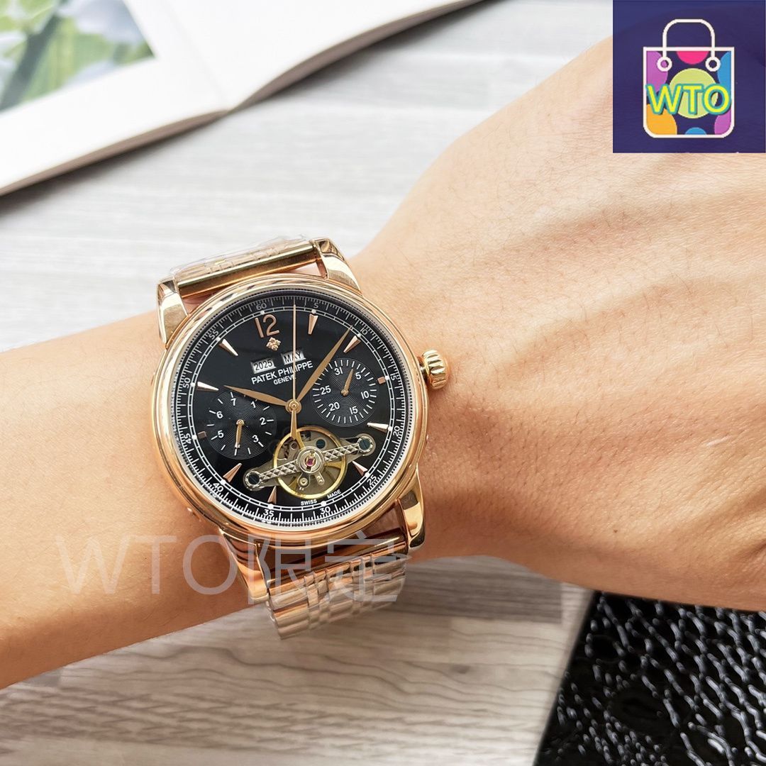 今日特価】Patek Philippe Multifunction 男士愛用の高級腕時計