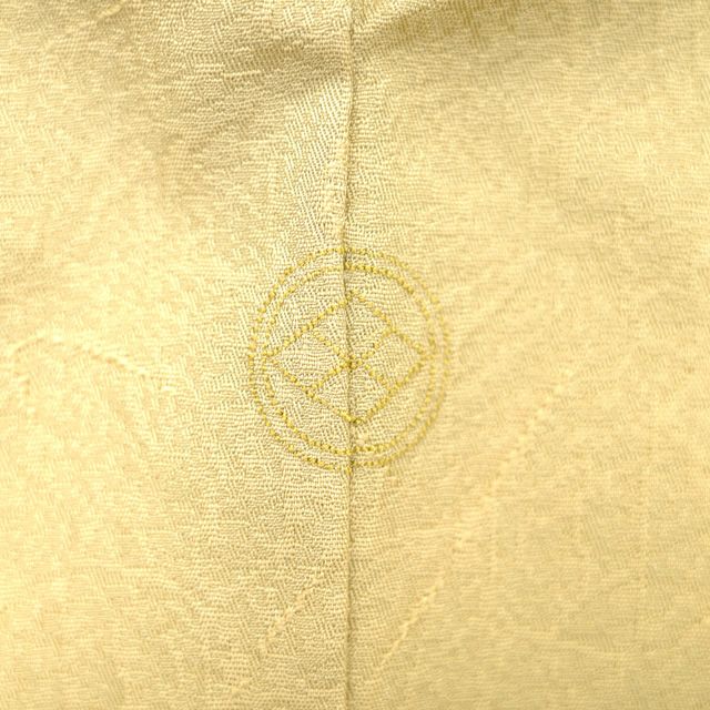 未着用 金駒刺繍 金彩 菊花 遠山 訪問着 着物 013a p （未着用金