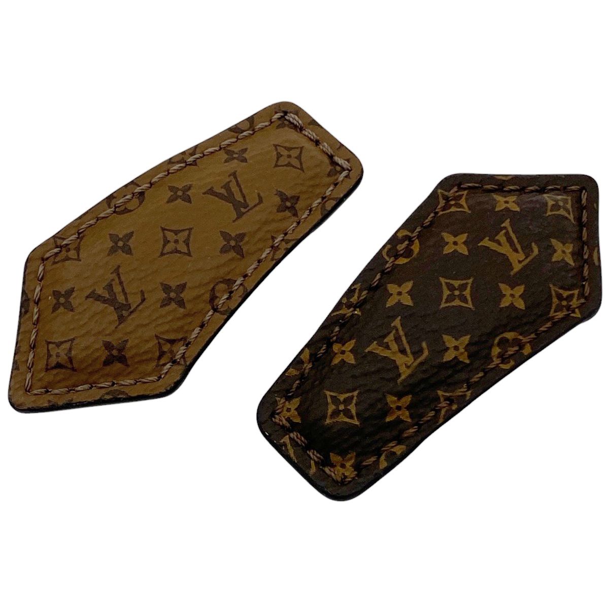 ルイ ヴィトン Louis Vuitton LV バックステージ ミニ ヘアクリップス セット ヘアピン モノグラム モノグラムリバース ブラウン M02185 レディース