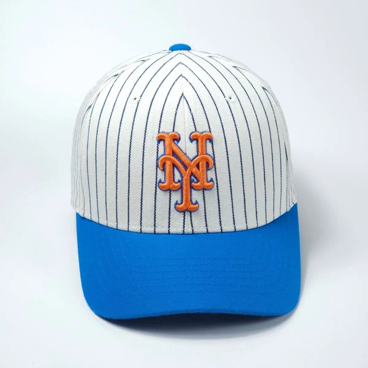 ビンテージ80's90's○New York Metsスナップバックキャップ青