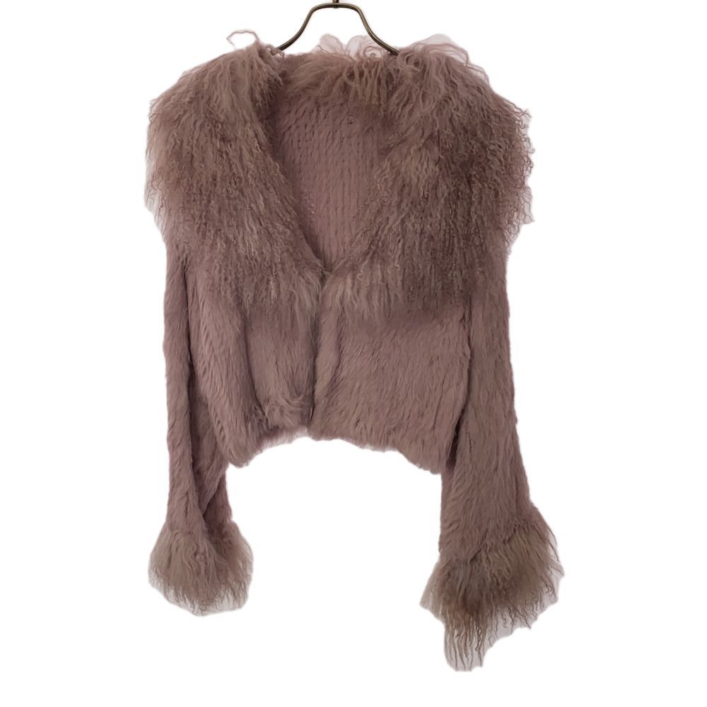 チベットラム&ラビット コート C's style ムートンコート 毛皮 ロング