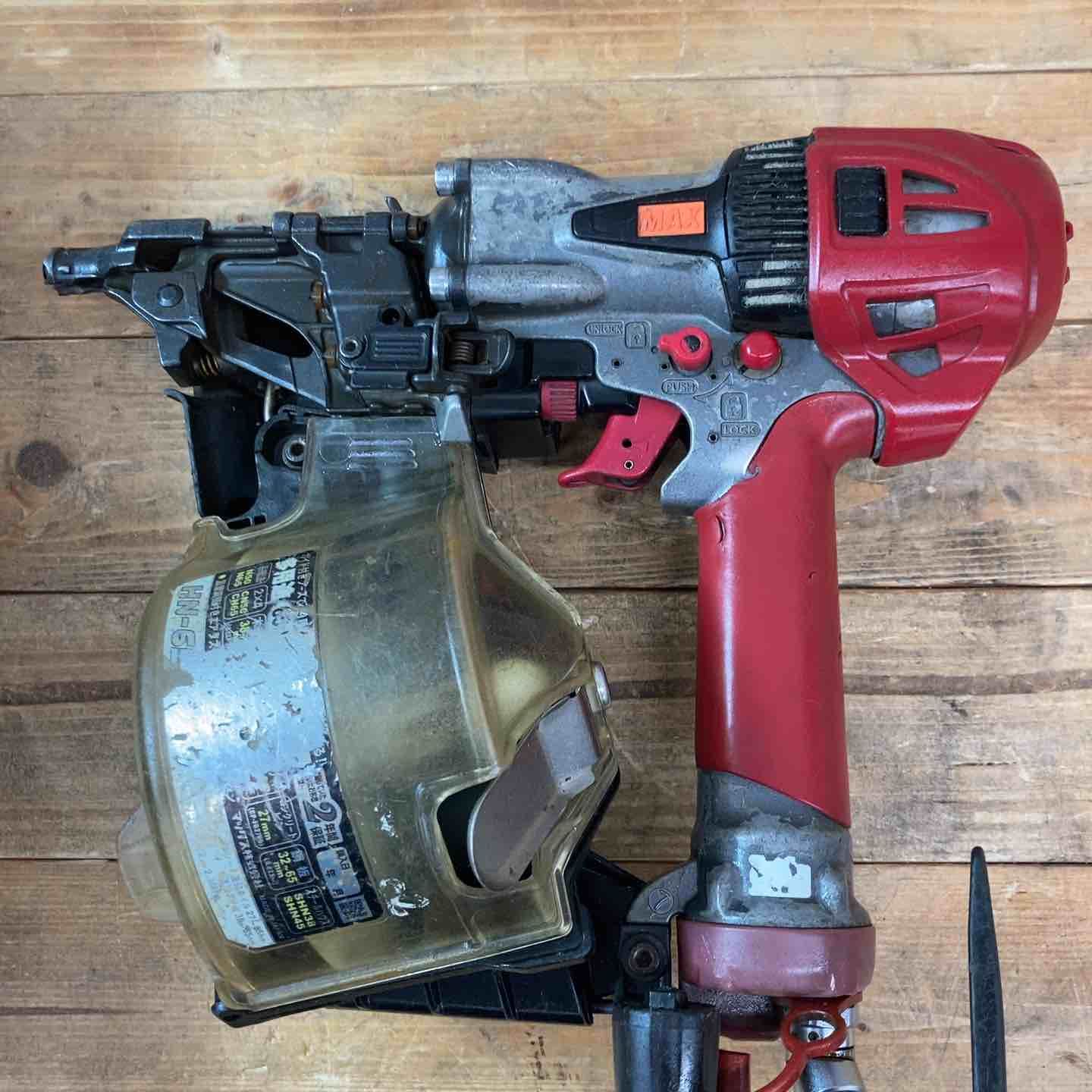中古品】☆マックス(MAX) 高圧エア釘打ち機 HN-65N2(D)【東大和店