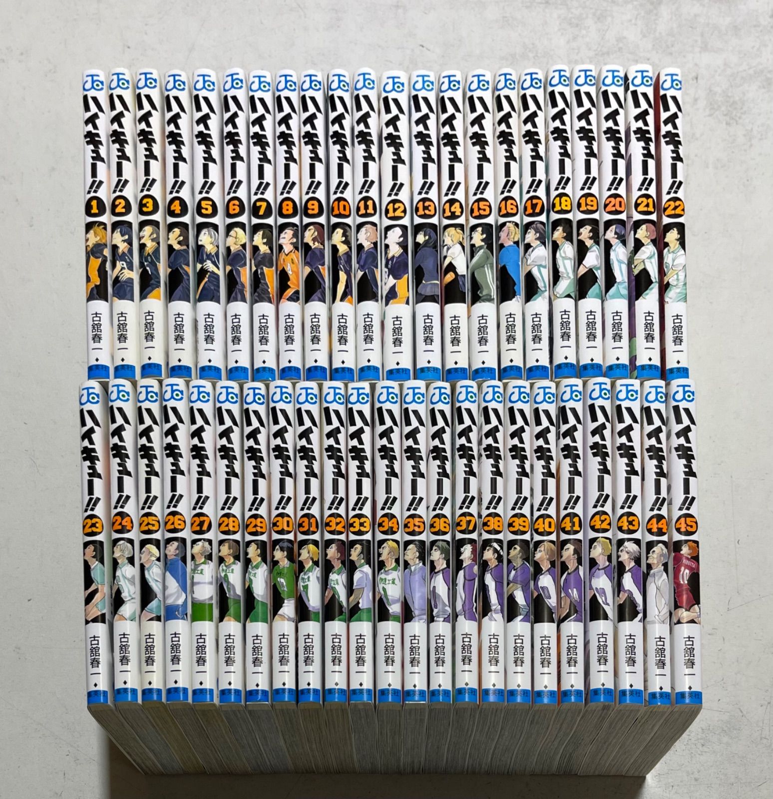 ハイキュー！！ コミック 全45巻完結セット+おまけ付き！ 古舘春一 