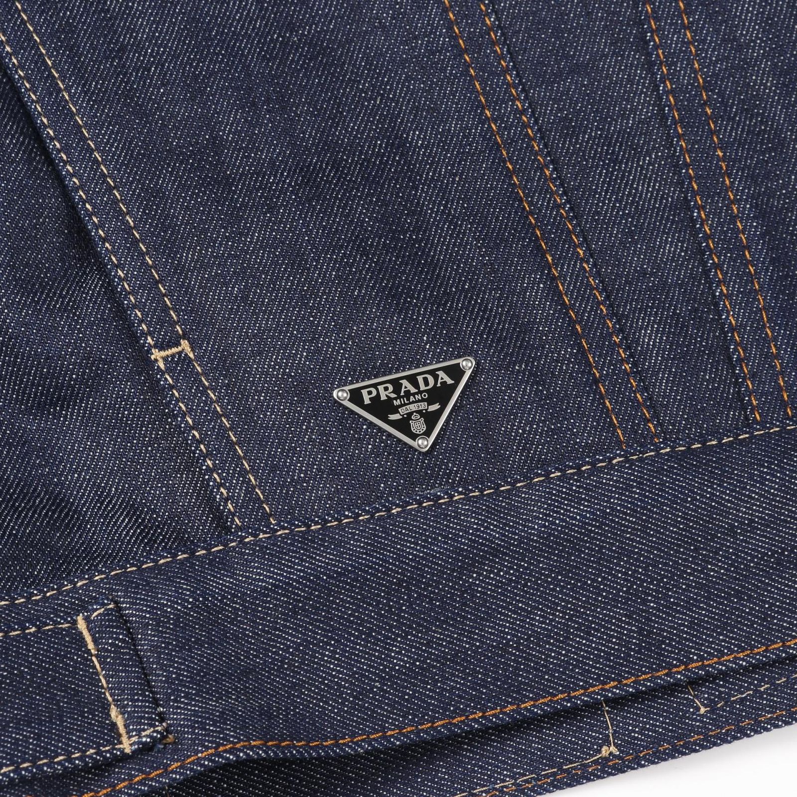 プラダ PRADA デニムジャケット GEB257 インディゴブルー その他