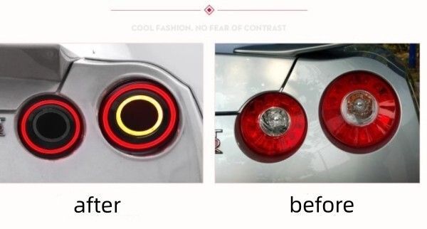 日産GT-R R35 2008- テールライト テールランプ 外装カスタム FFCRYSTALESIA_COM