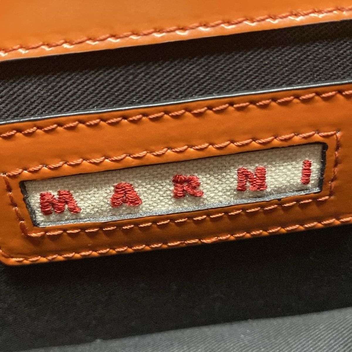 MARNI(マルニ) ショルダーバッグ TRUNK MINI(トランク ミニ) オレンジ
