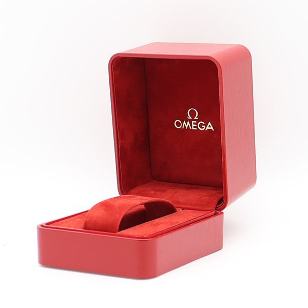 良品 オメガ 空箱/BOX 腕時計用 レッド メンズ/レディース腕時計用 OWD