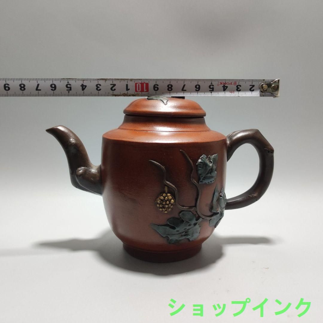 紫砂壺・紫泥急須・茶壺・茶道具 置物 - メルカリ