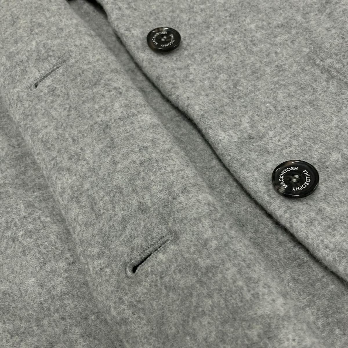 MACKINTOSH PHILOSOPHY マッキントッシュフィロソフィー コート サイズ34 M レディース - グレー 長袖 ショート丈 秋 冬 GULLKHAN_COM