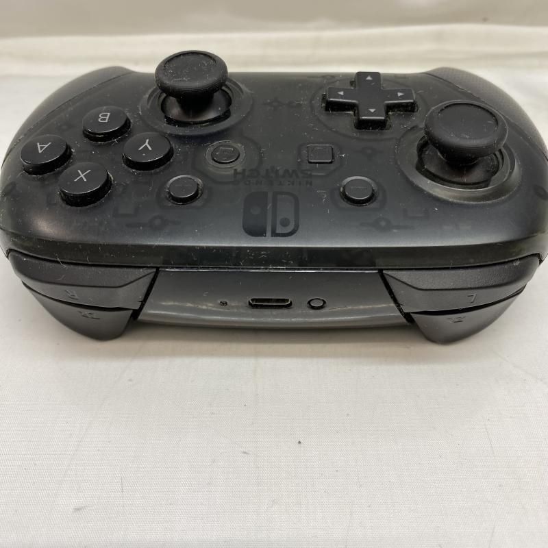 中古】ｹﾞｰﾑOP）ｼﾞｬﾝｸ)Switch Proｺﾝﾄﾛｰﾗｰ USBｹｰﾌﾞﾙ付き 動作未