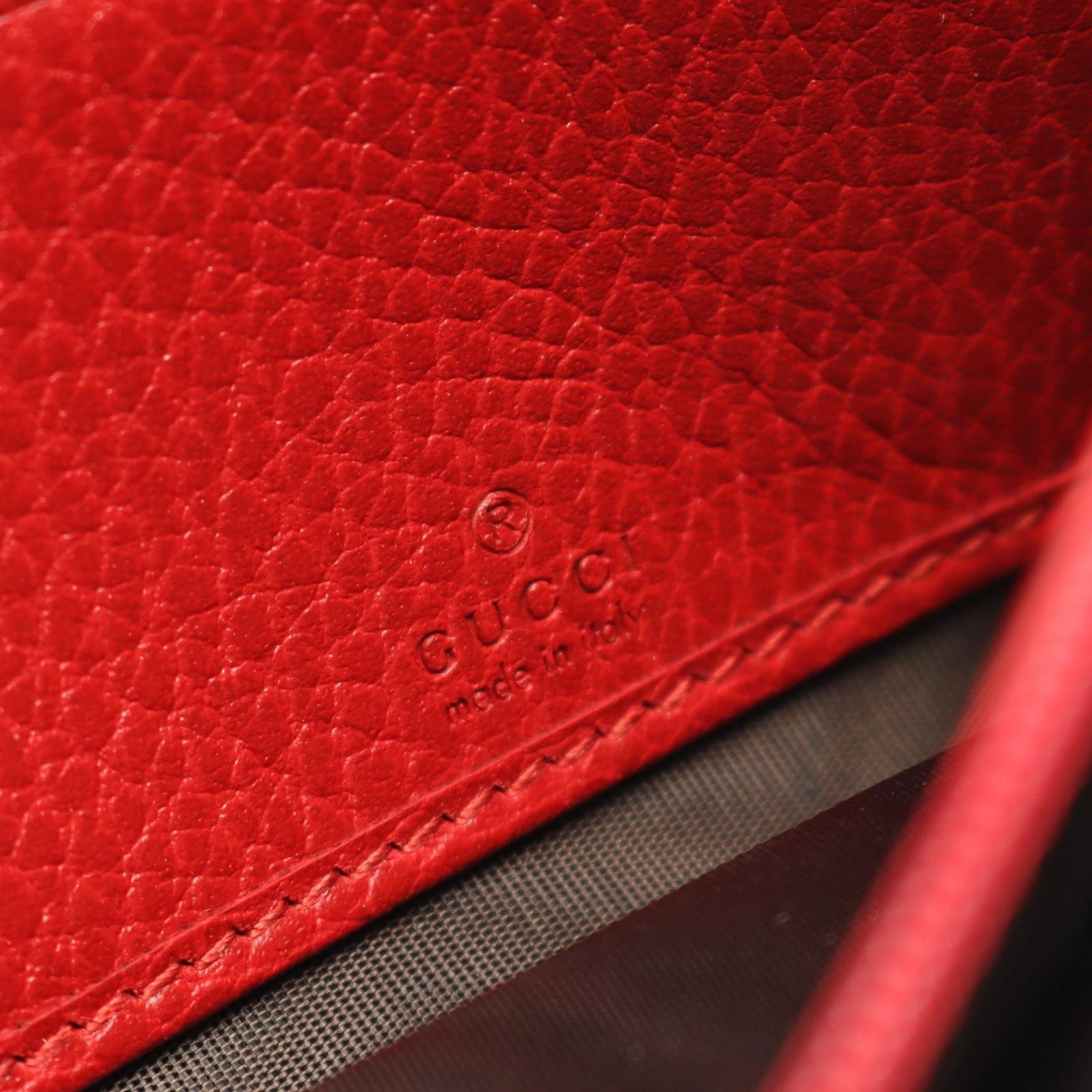 グッチ GUCCI 二つ折り長財布 プチマーモント コンチネンタル  